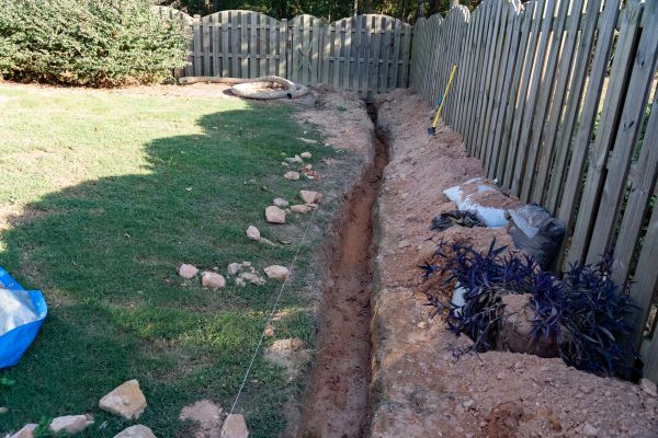 Trench Drain Installation in Pottstown