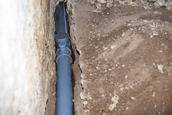 Drain Line Installation in Pottstown