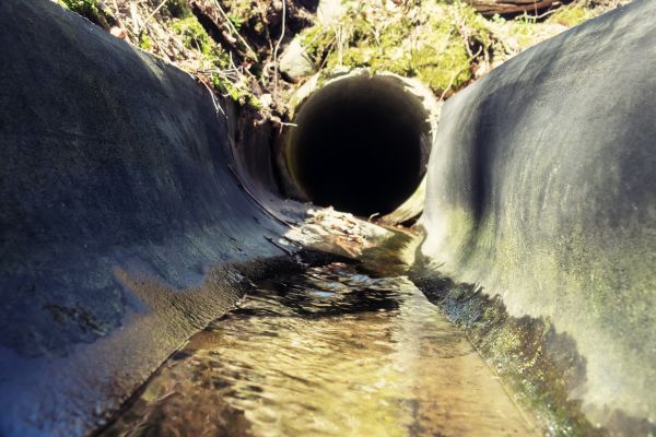 Drainage Swale Installation in Pottstown