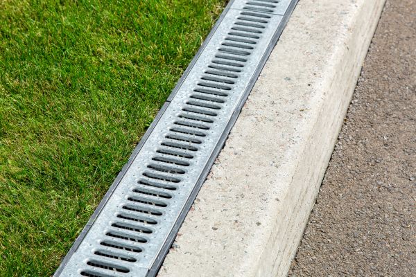 Courtyard Drain Installation in Pottstown